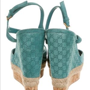 Gucci Suede Espadrilles